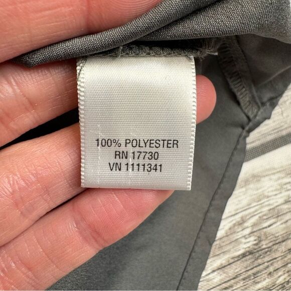 Converse One Star Women's Sleeveless Blouse Gunmetal Grey Gray S SM Small Light - Picture 11 of 13